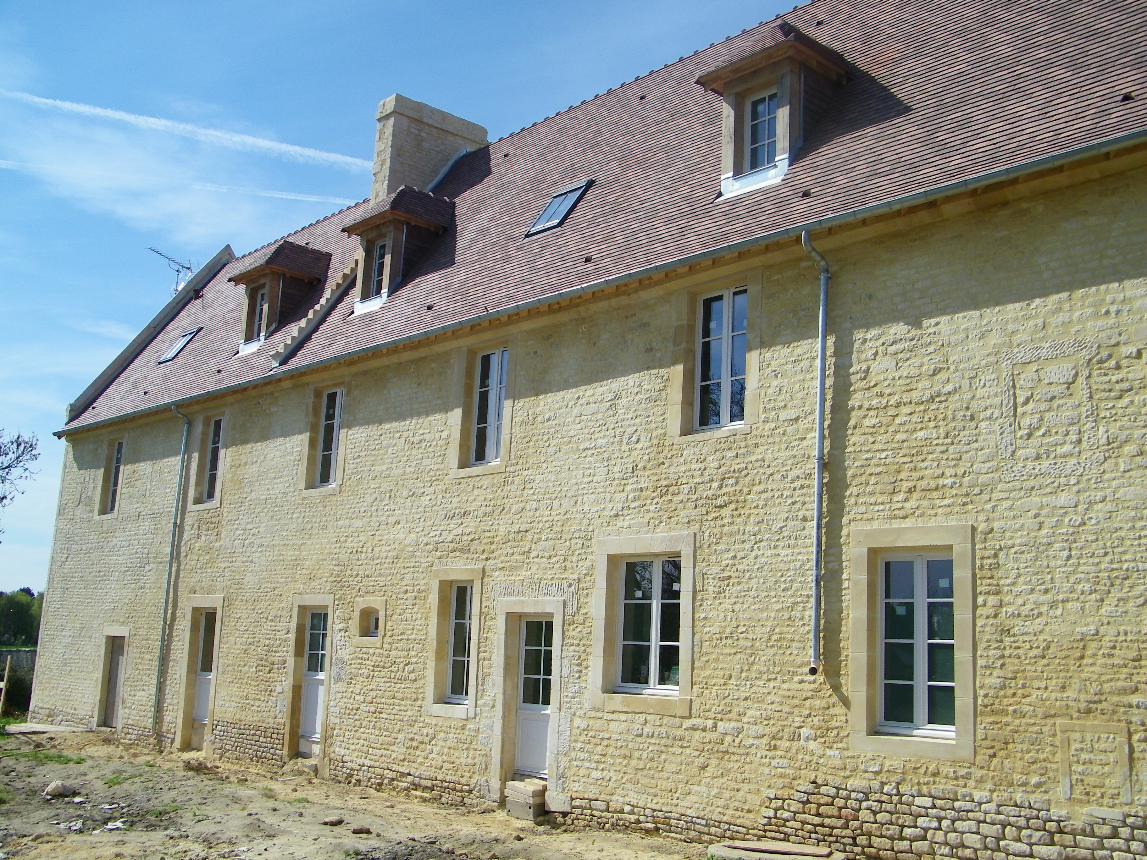 Réhabillitation de maison ancienne Moussages