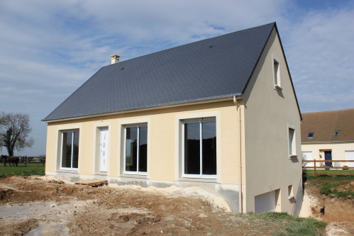 Ravalement de façade, enduit à Chaudes-Aigues