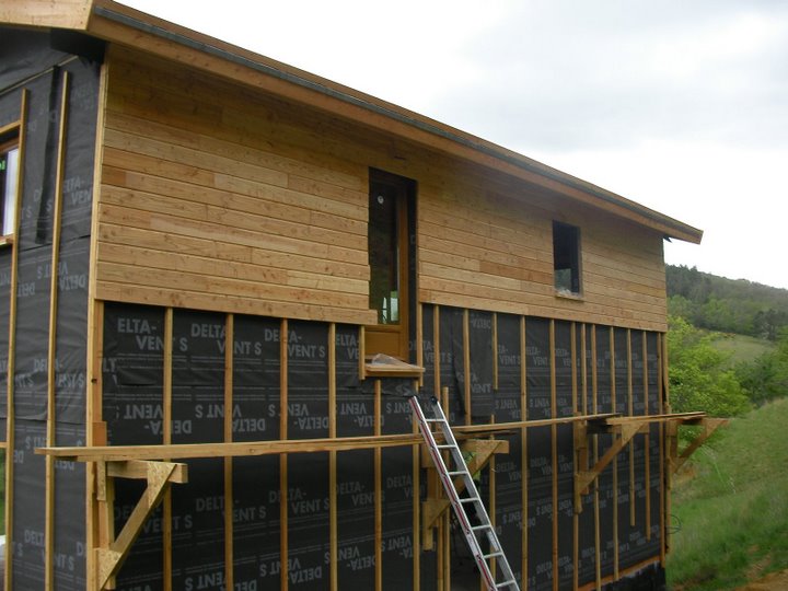Isolation extérieure maison dans le Cantal