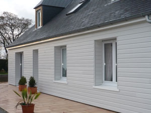 Isolation de façade, bardage dans le Cantal