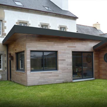 Extension de maison à Apchon