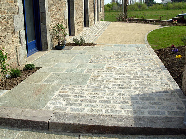 Dallage, terrasse, chape pavée à Aurillac
